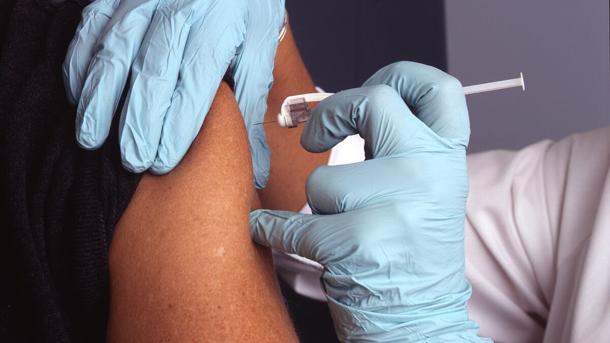 Vaccination i overarmen